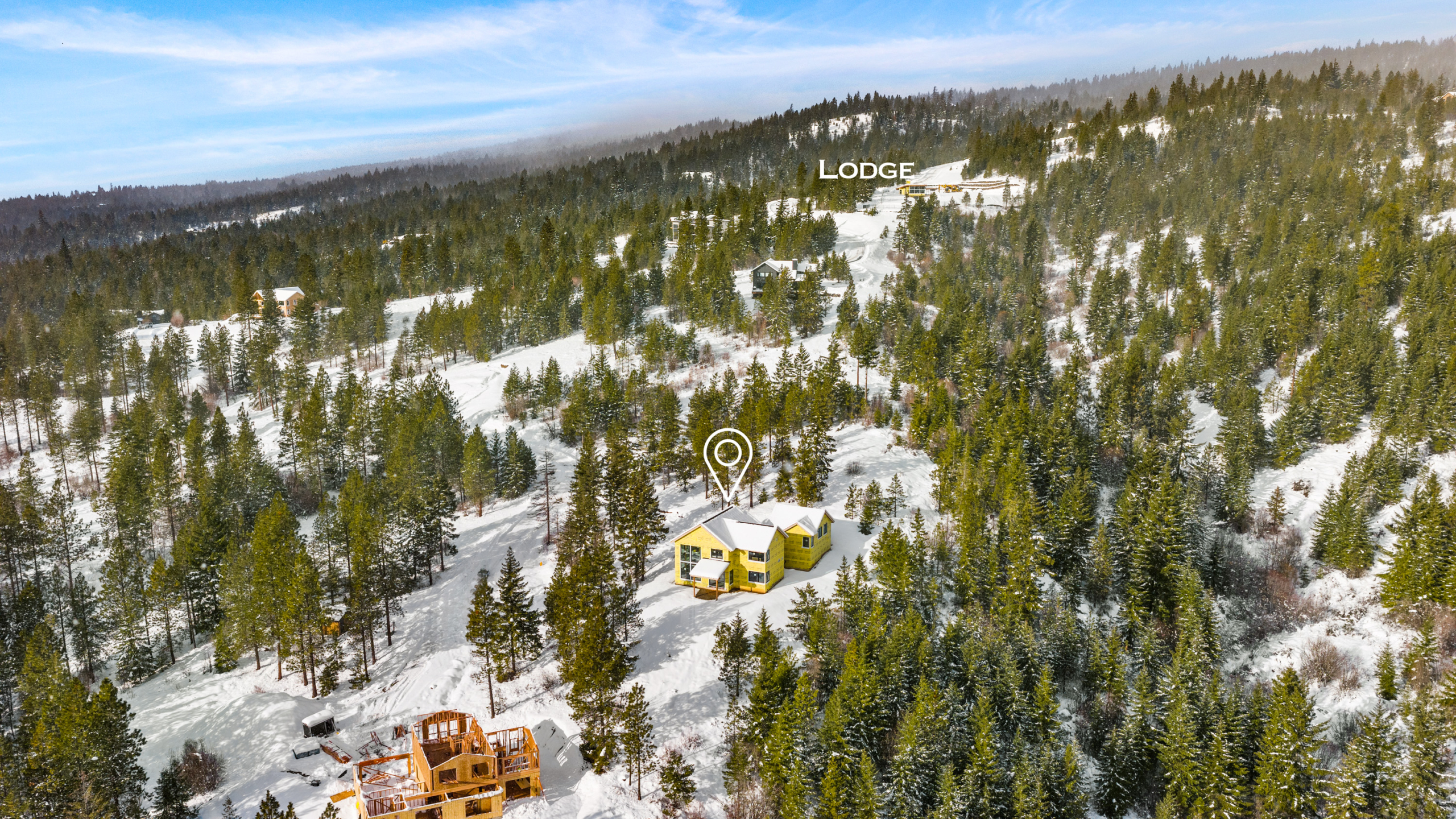 Placement of home by Trailside Homes in Skyline Ridge in Cle Elum, WA