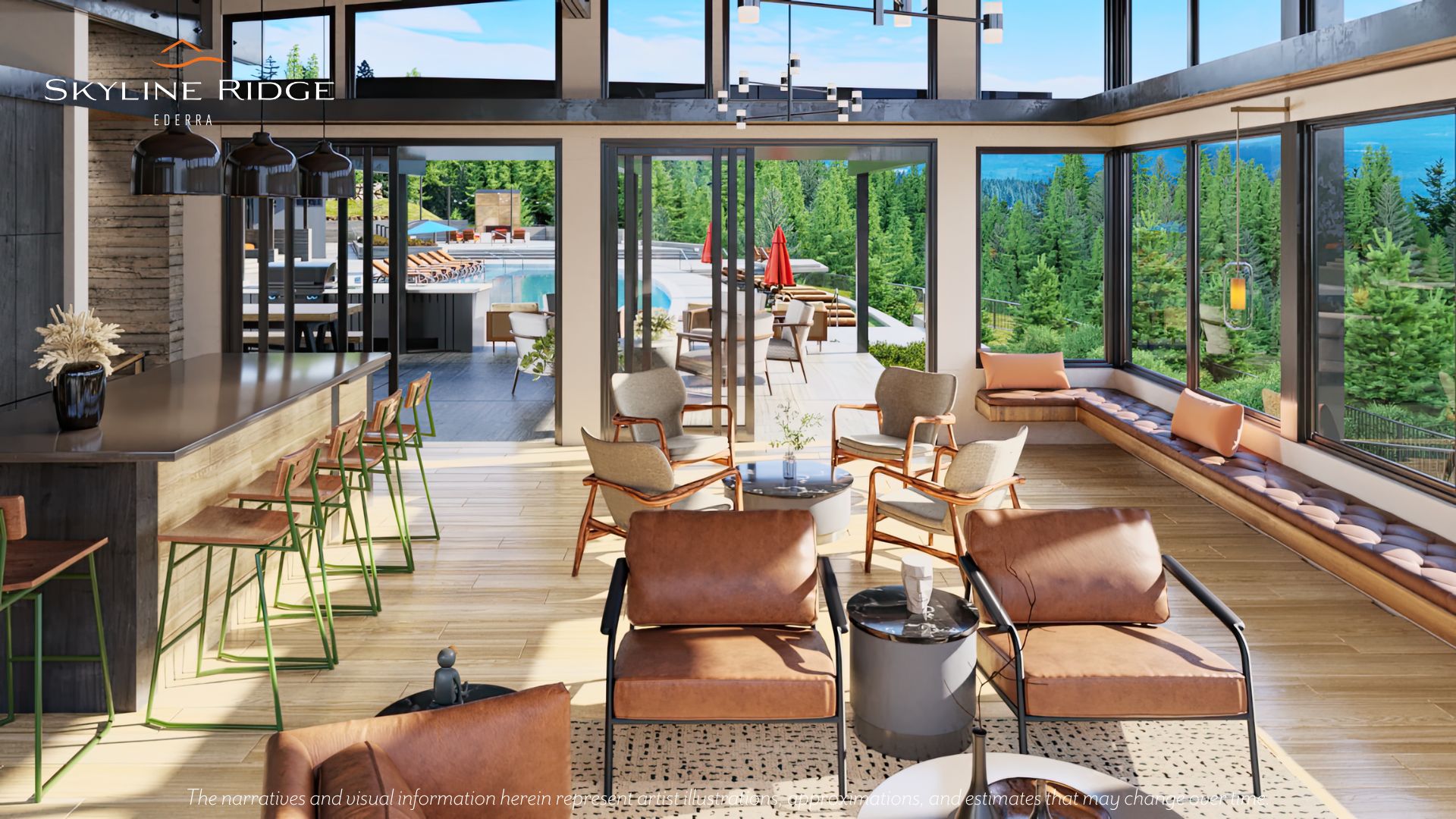 Skyline Ridge Lodge - Great Room