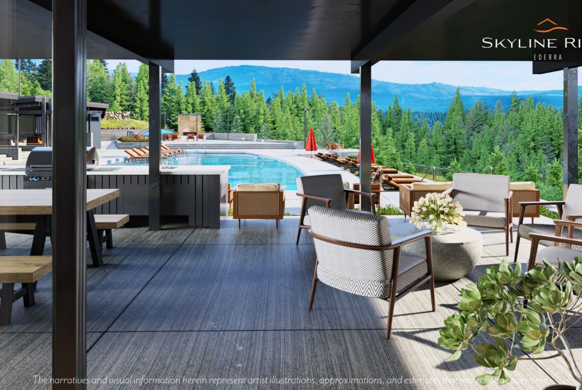 Skyline Ridge Lodge - Outdoor Covered Area