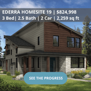 Trailside Homes at Ederra homesite 19 The Tronsen plan