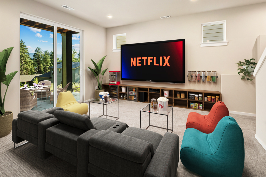 Colechuck Ederra lot 6 virtual staged bonus room-movie room