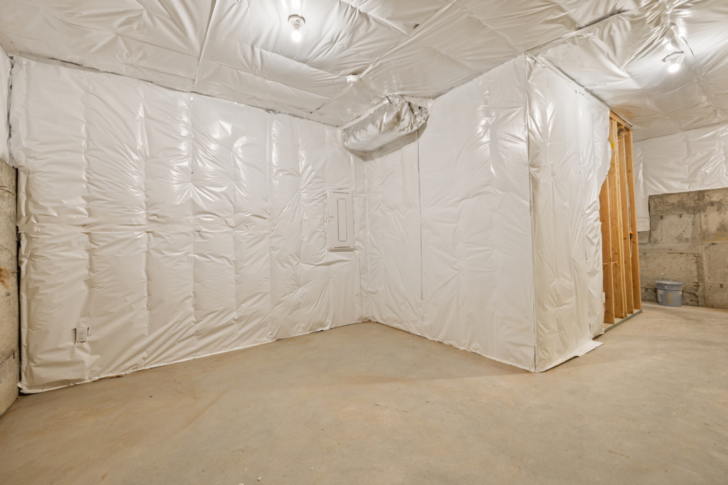 Ederra lot 6 The Colchuck Unfinished basement storage area view