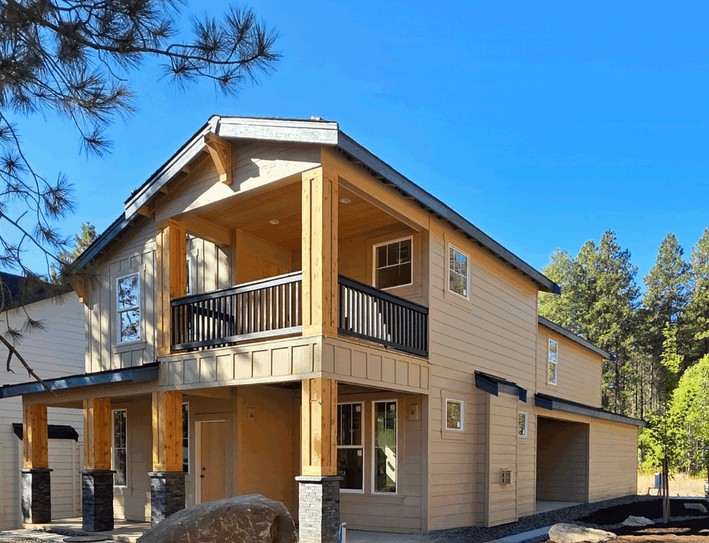 Ederra homesite 21 The Thorp exterior view in progress