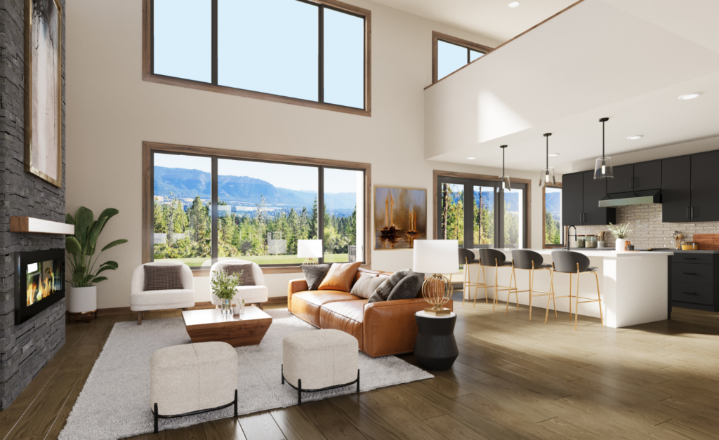 Skyline Ridge open concept living